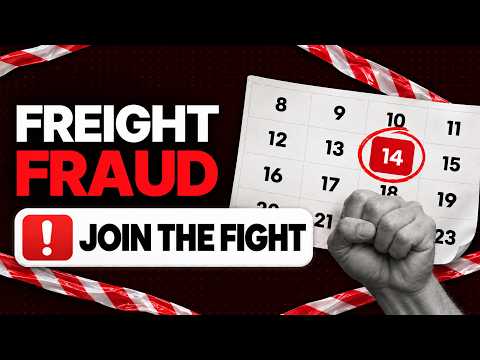 Video thumbnail for Join the fight against freight fraud!